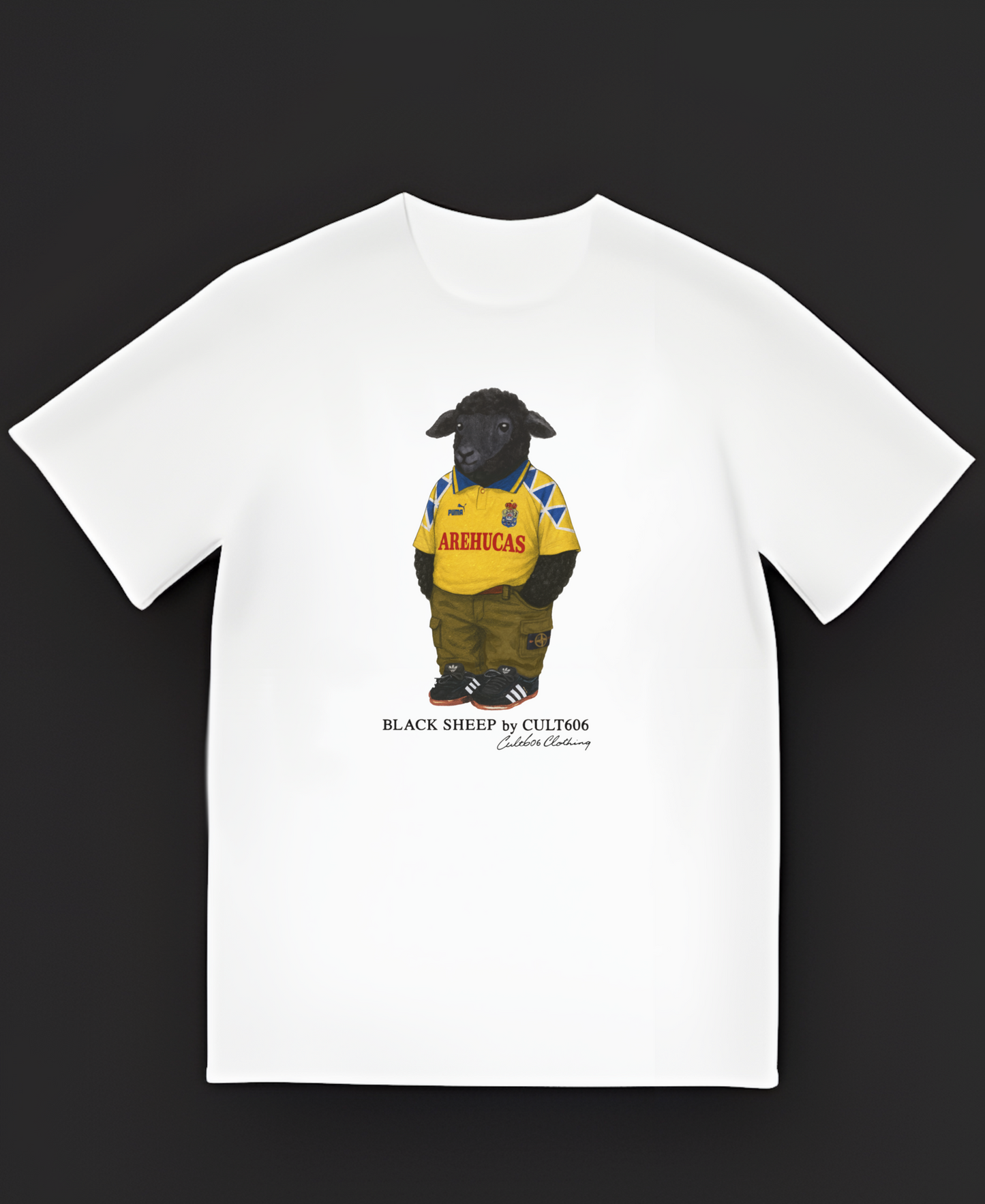 Black Sheep "Las Palmas 95/97" | Camiseta Cult606