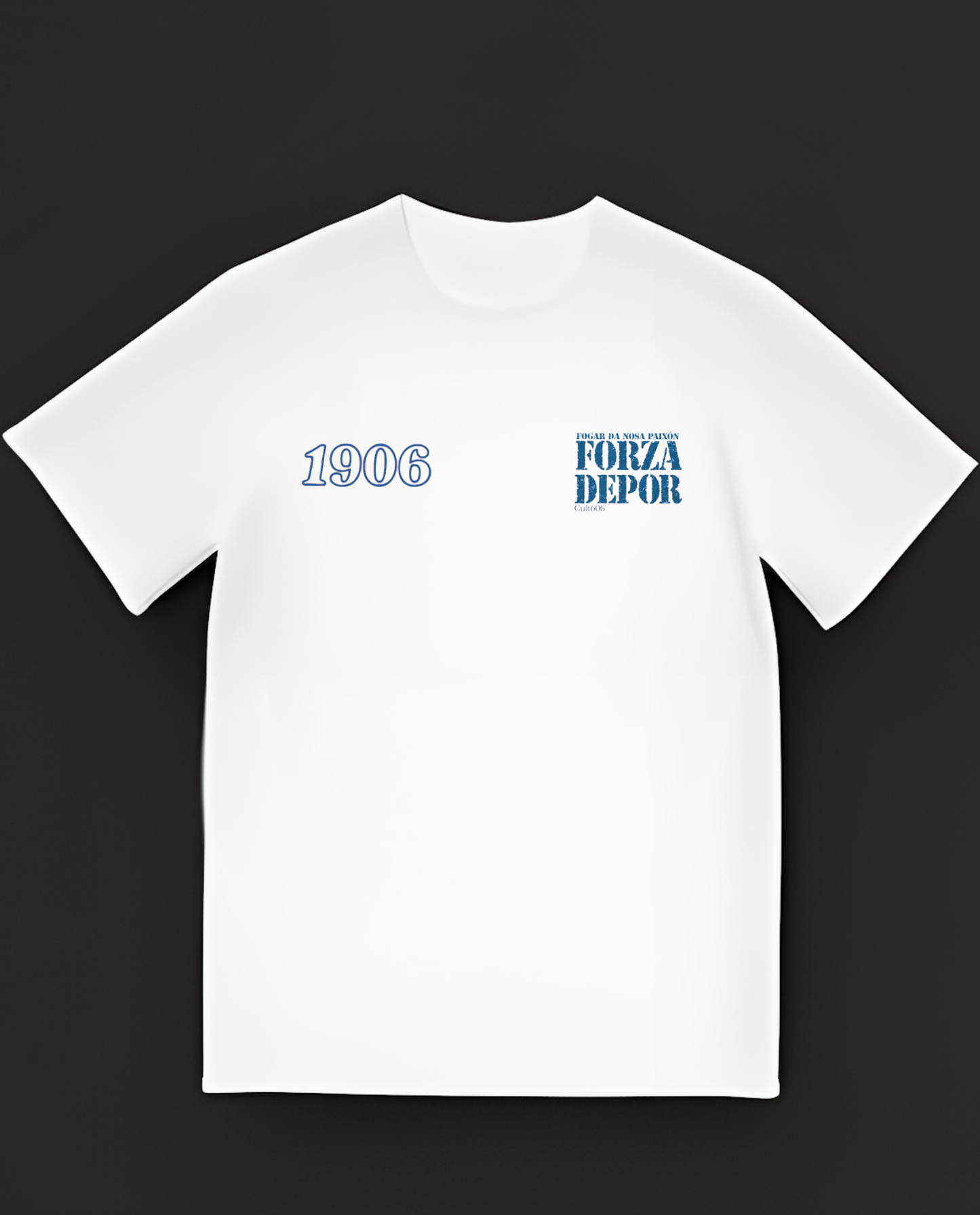 Camiseta A Coruña FOGAR DA NOSA PAIXÓN | RCD x CULT606