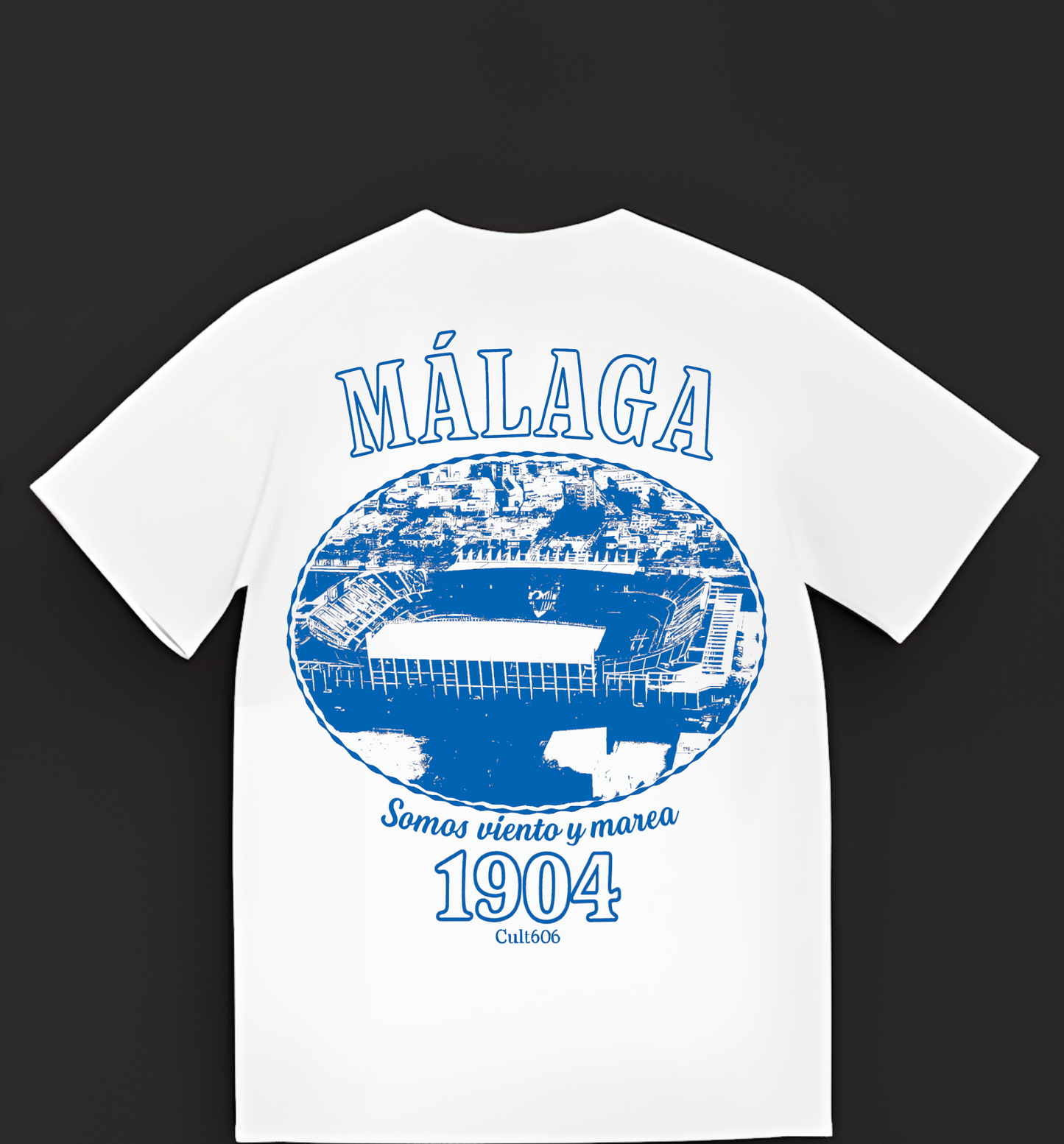 La Rosaleda "Somos viento y marea" | Málaga Camiseta