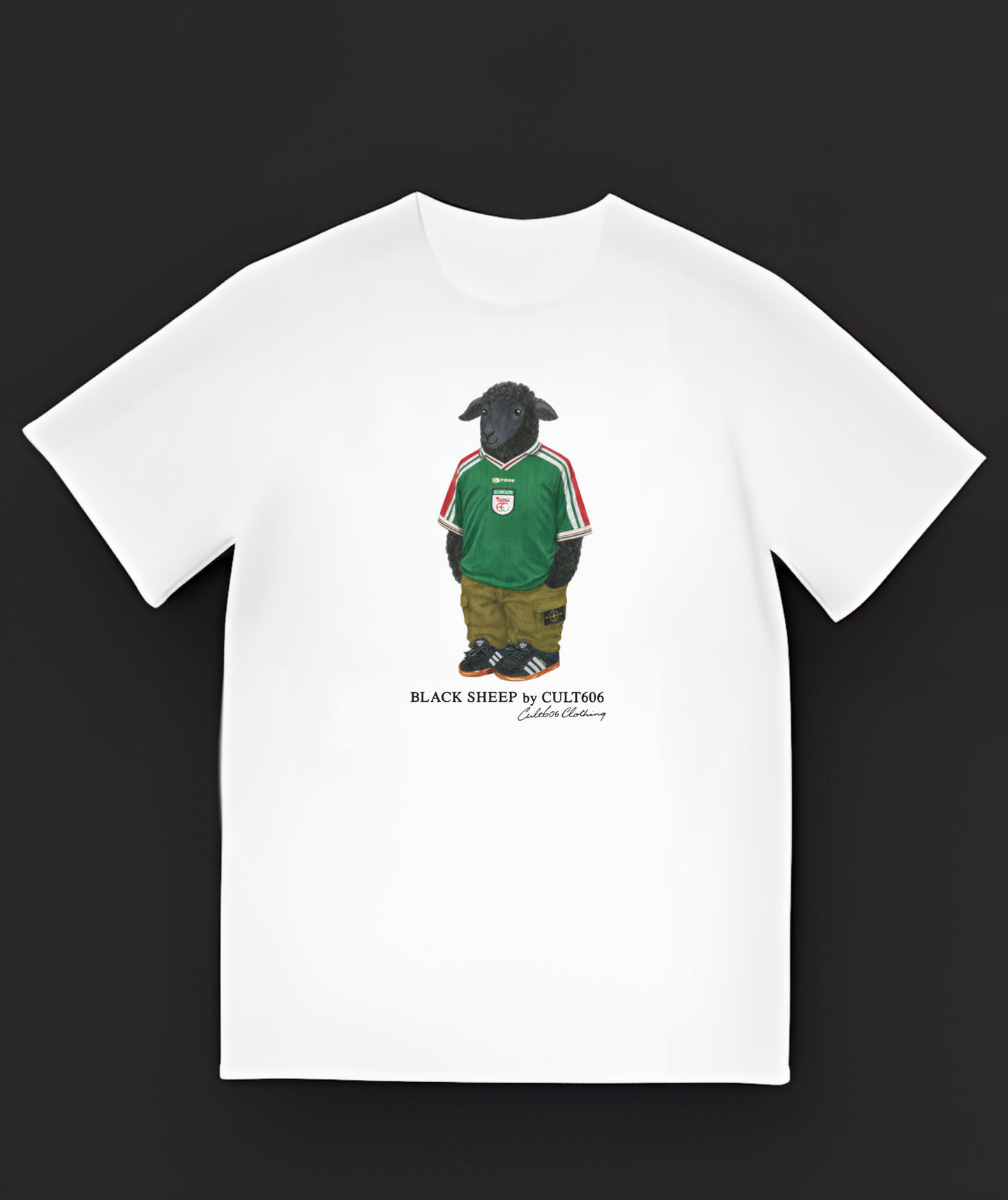 Black Sheep "Selección Euskadi 90s" | Camiseta Cult606