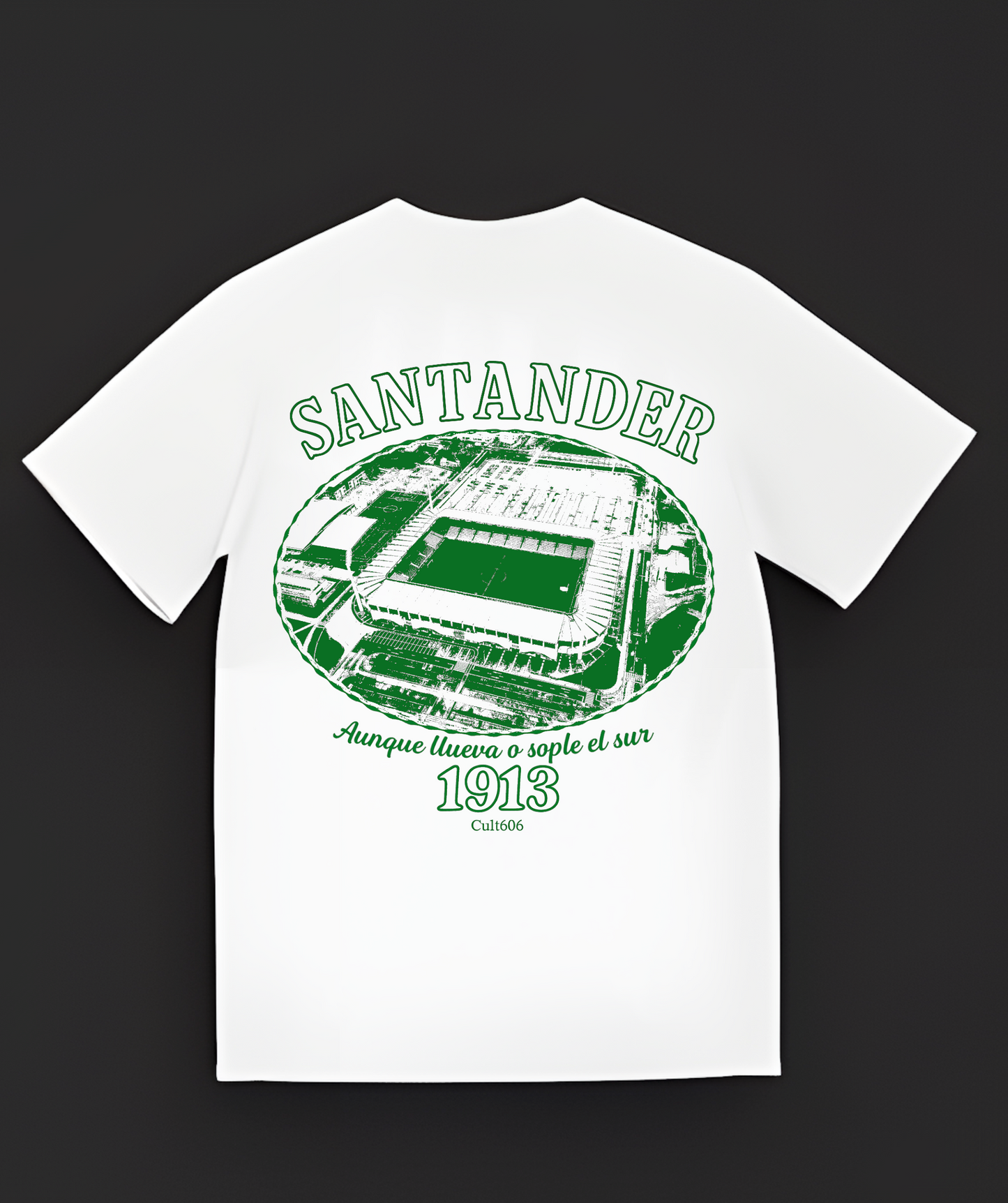 El Sardinero "Aunque llueva o sople el sur" | Racing Santander Camiseta
