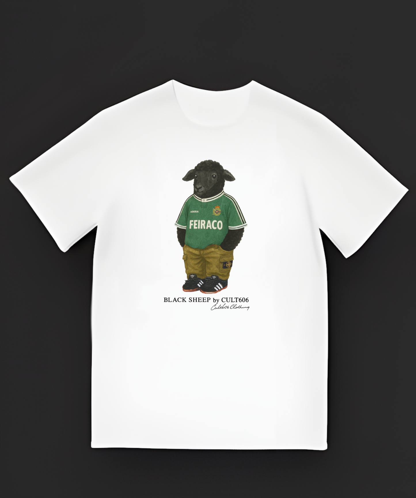 Black Sheep "Deportivo de La Coruña 98/00" | Camiseta Cult606