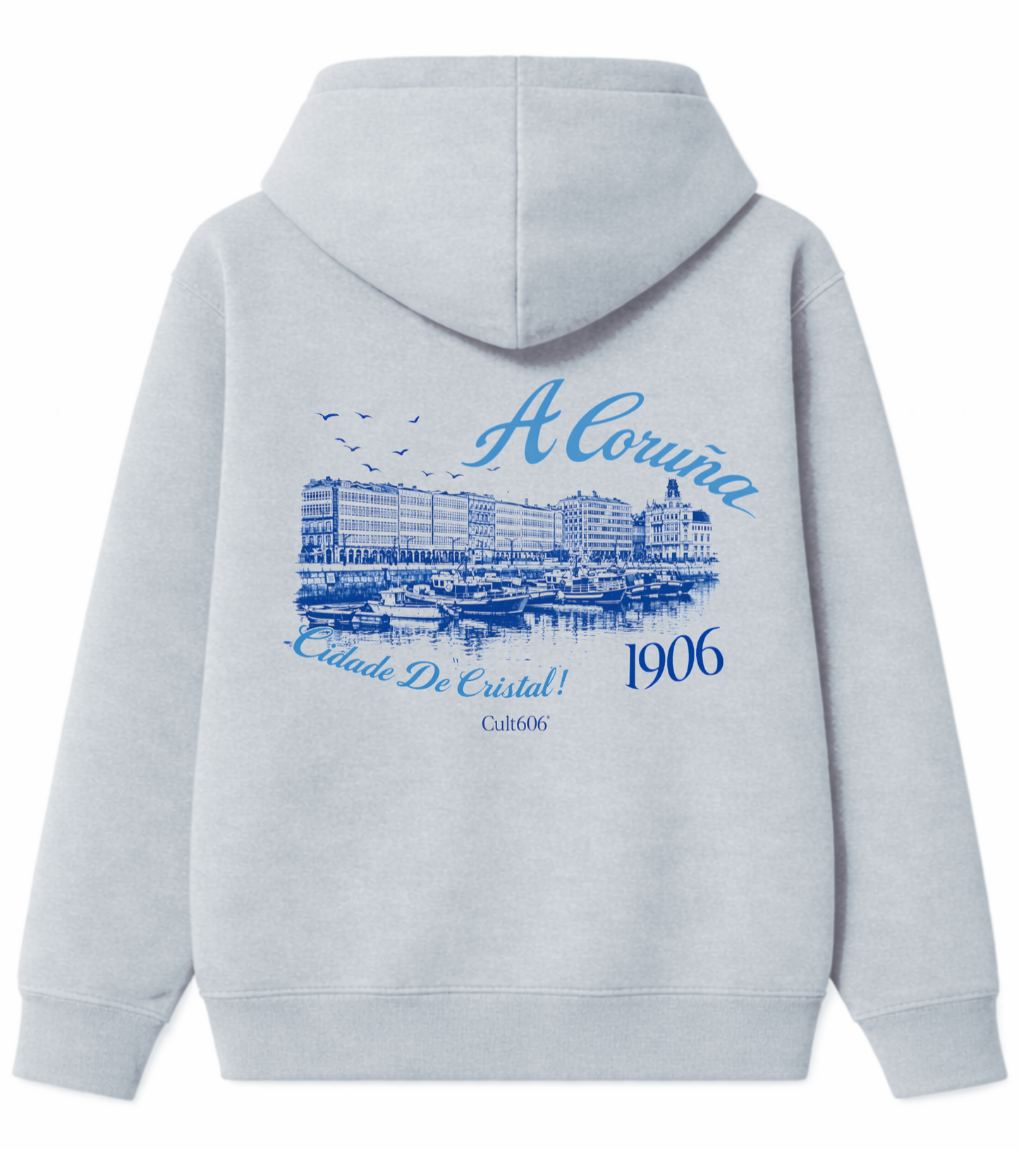 Sudadera A Coruña CIDADE DE CRISTAL | RCD x Cult606