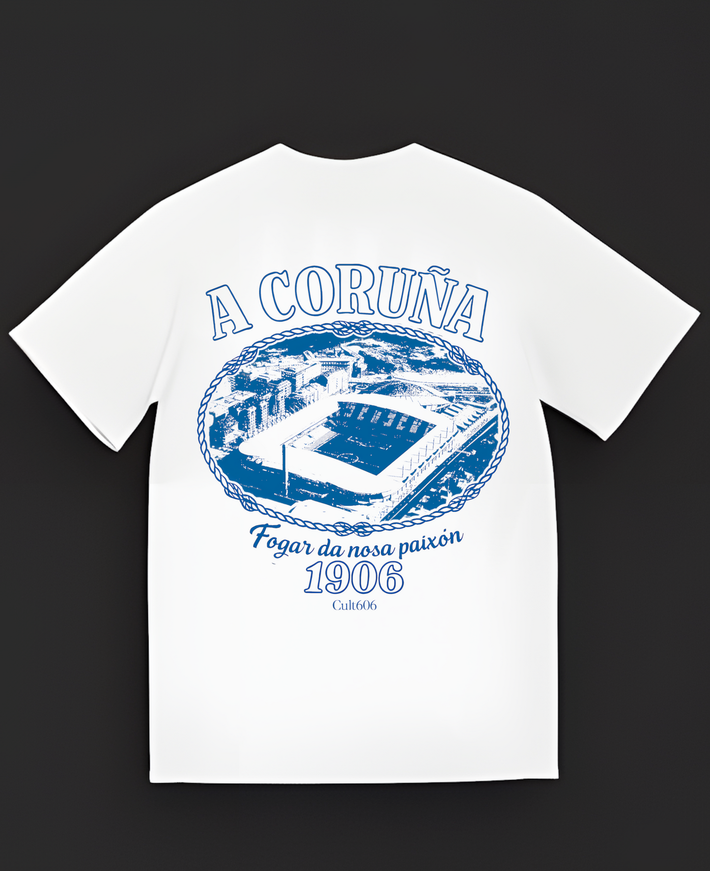 Camiseta A Coruña FOGAR DA NOSA PAIXÓN | RCD x CULT606
