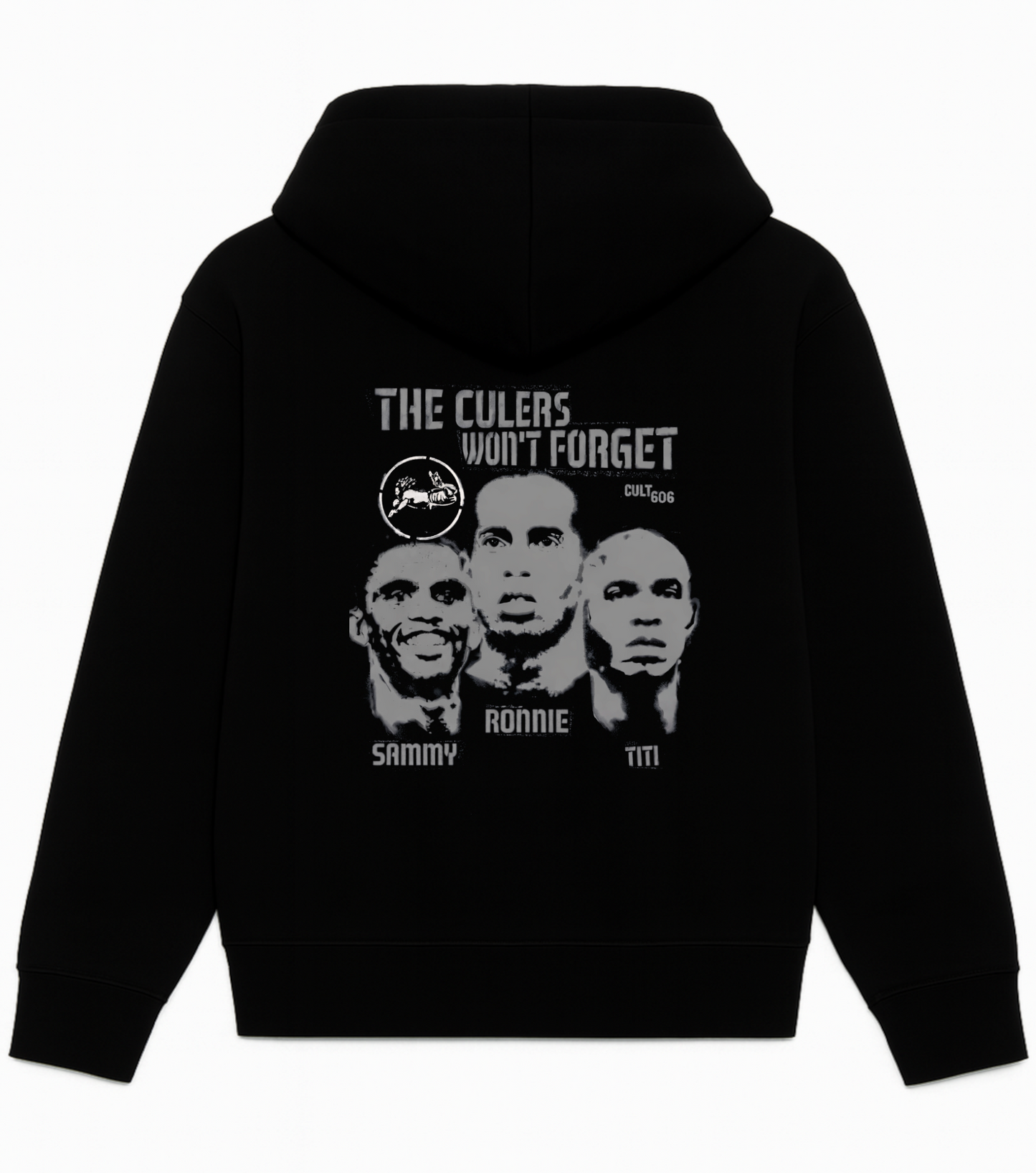 Sudadera Ronaldinho x Etoo x Henry CULERS WON'T FORGET | Cult606 Edición Limitada