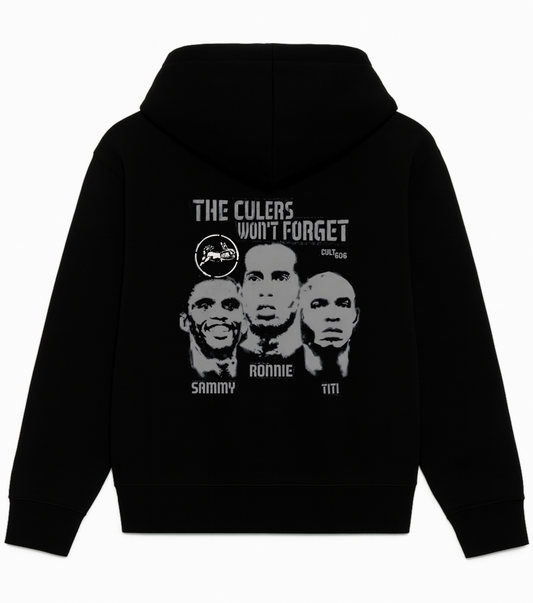 Sudadera Ronaldinho x Etoo x Henry CULERS WON'T FORGET | Cult606 Edición Limitada