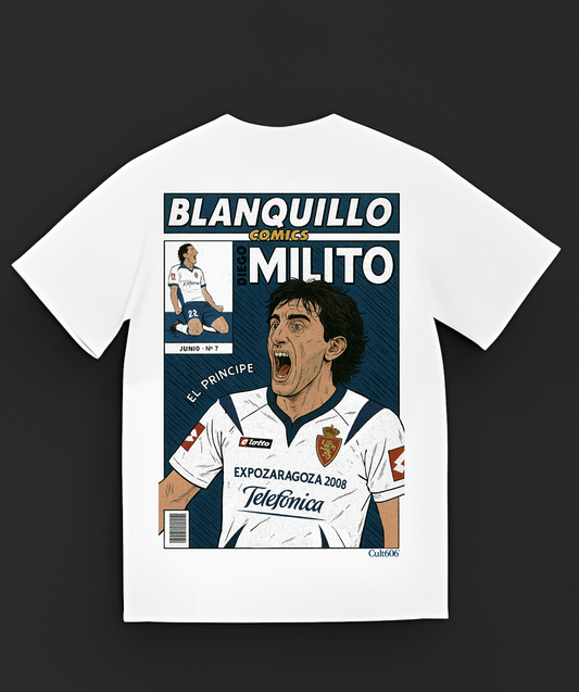 Diego Milito "Cómic El Príncipe" | RZ Camiseta