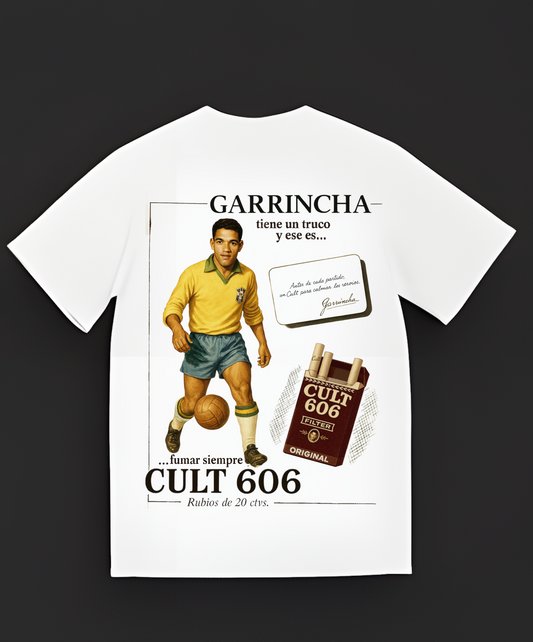 Garrincha | Smoke & Score Camiseta