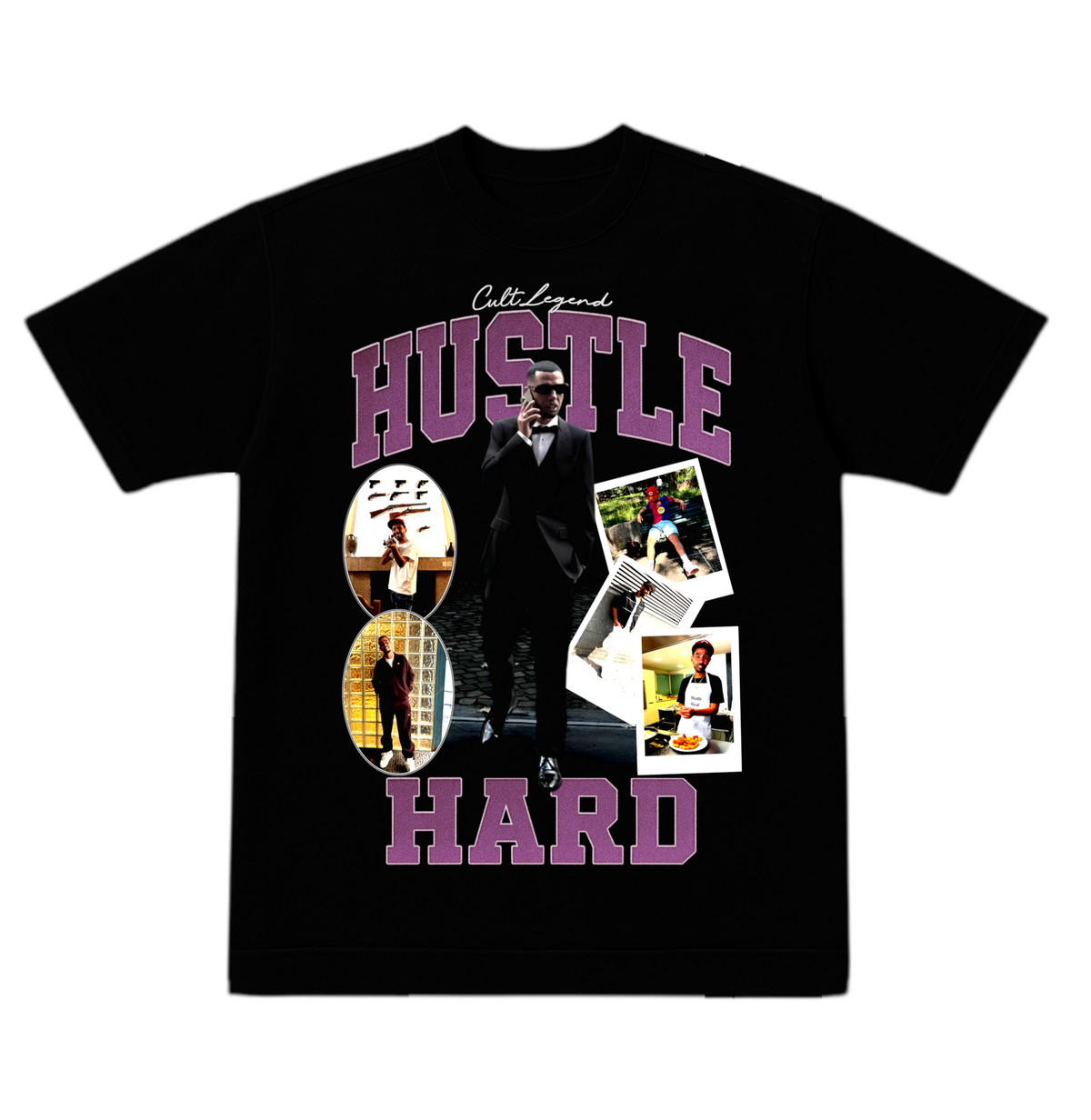 Hustle Hard 304 | Cult Legend Camiseta – CULT606