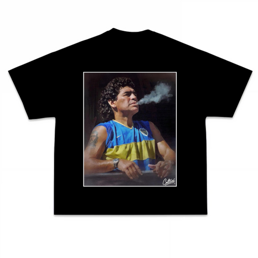 Maradona | Smoke & Score Camiseta