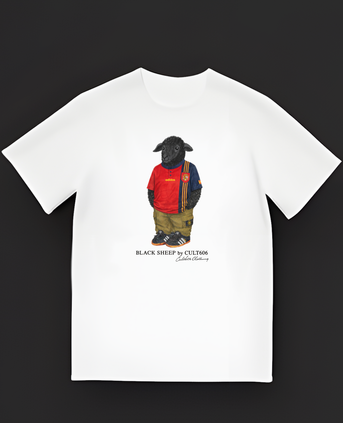 Camiseta España 96 x Black Sheep | Cult606 x España