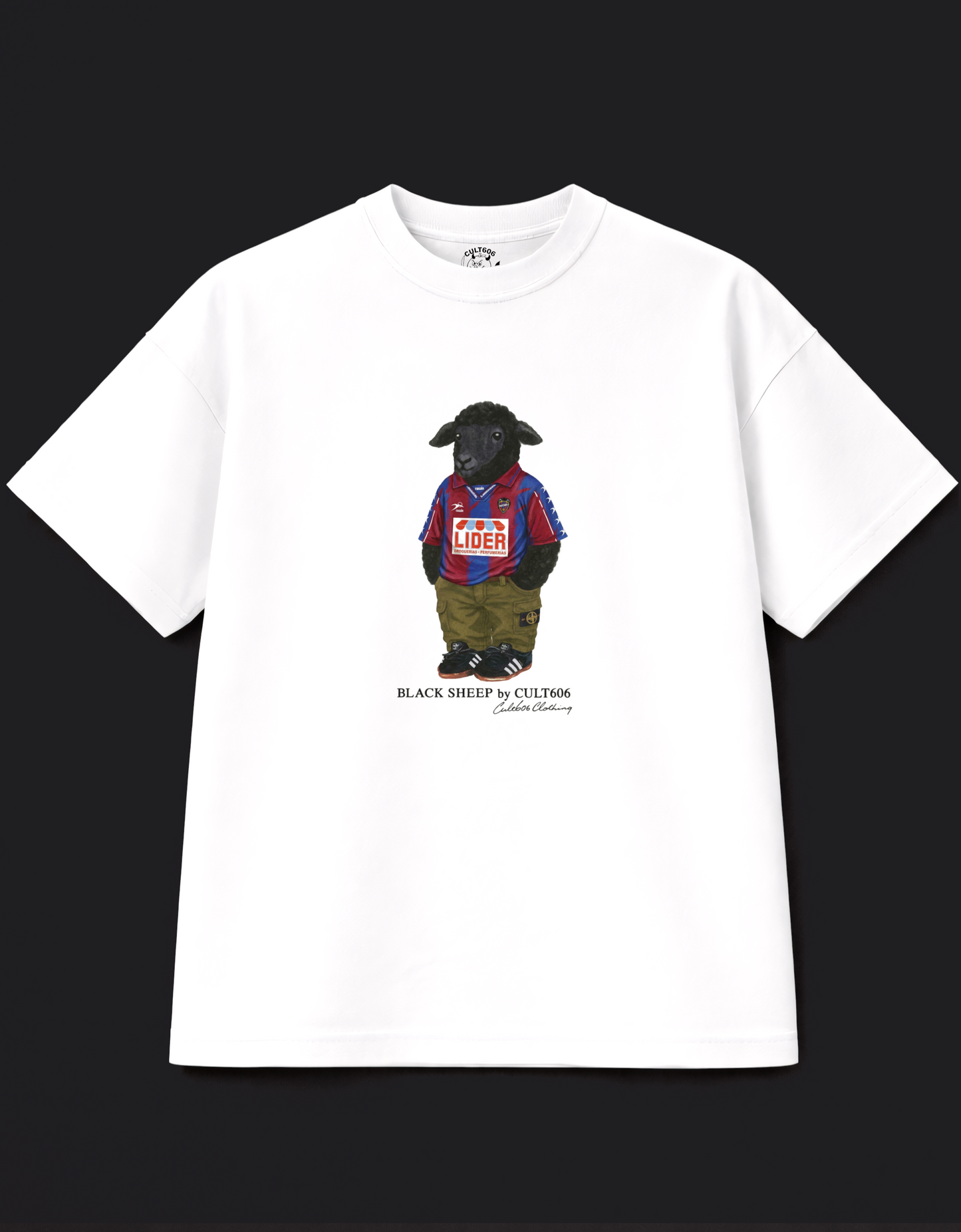 Camiseta Levante 96/97 x Black Sheep | Cult606 x Levante