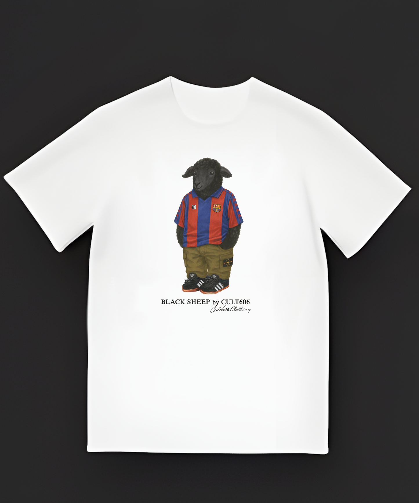 Black Sheep "Barcelona 83/84" | Camiseta Cult606