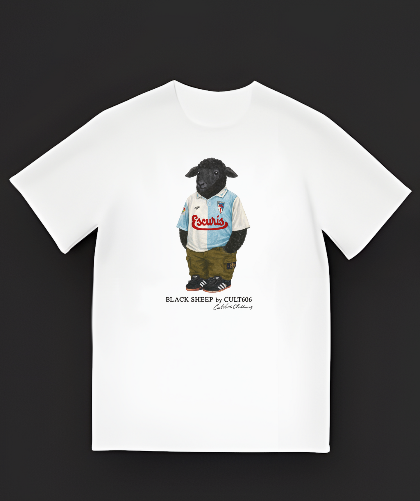 Black Sheep "Compostela 95/96" | Camiseta Cult606