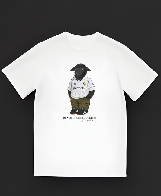 Black Sheep "Madrid 80s Parmalat" | Camiseta Cult606
