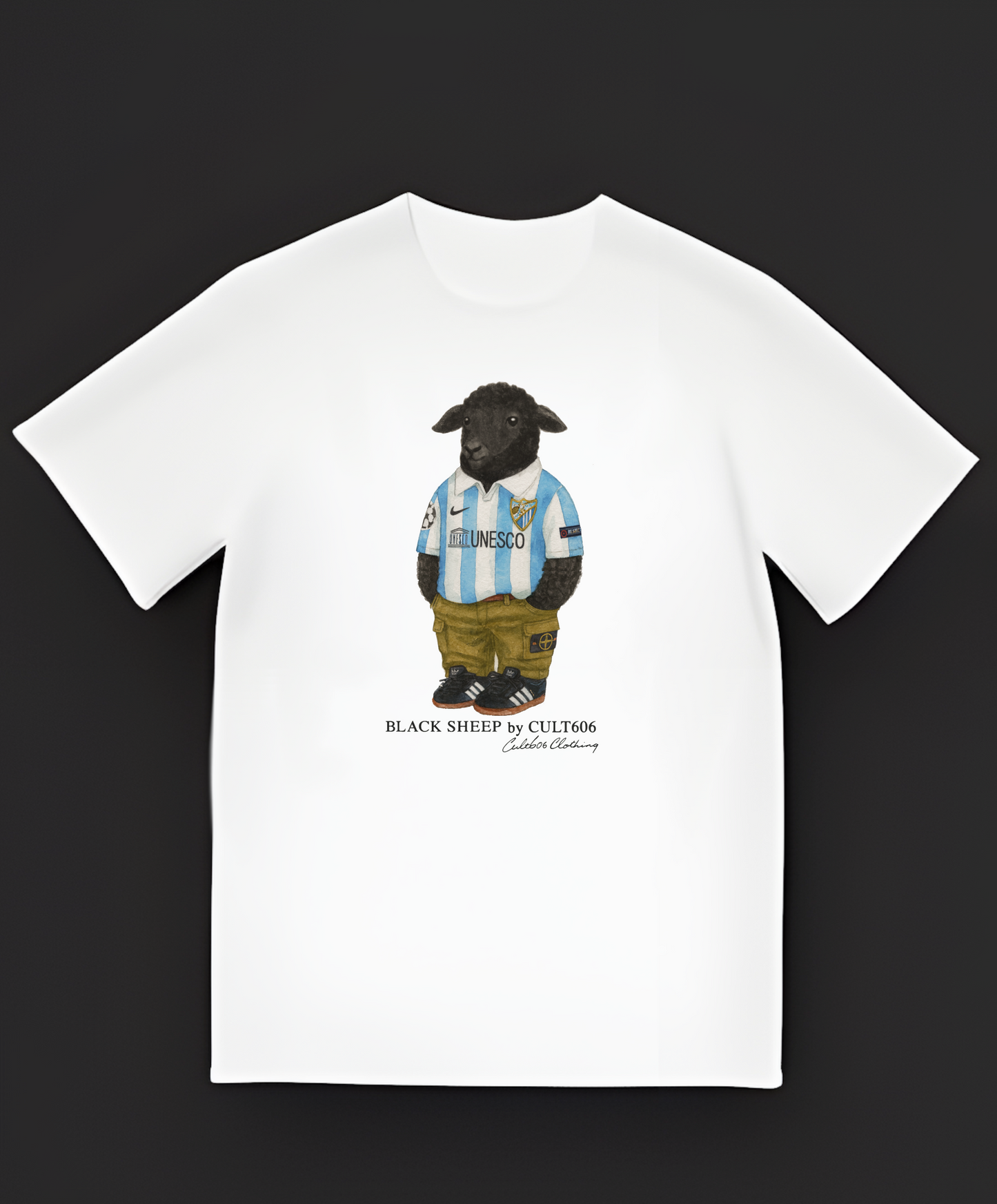 Black Sheep "Málaga 2012/13" | Camiseta Cult606