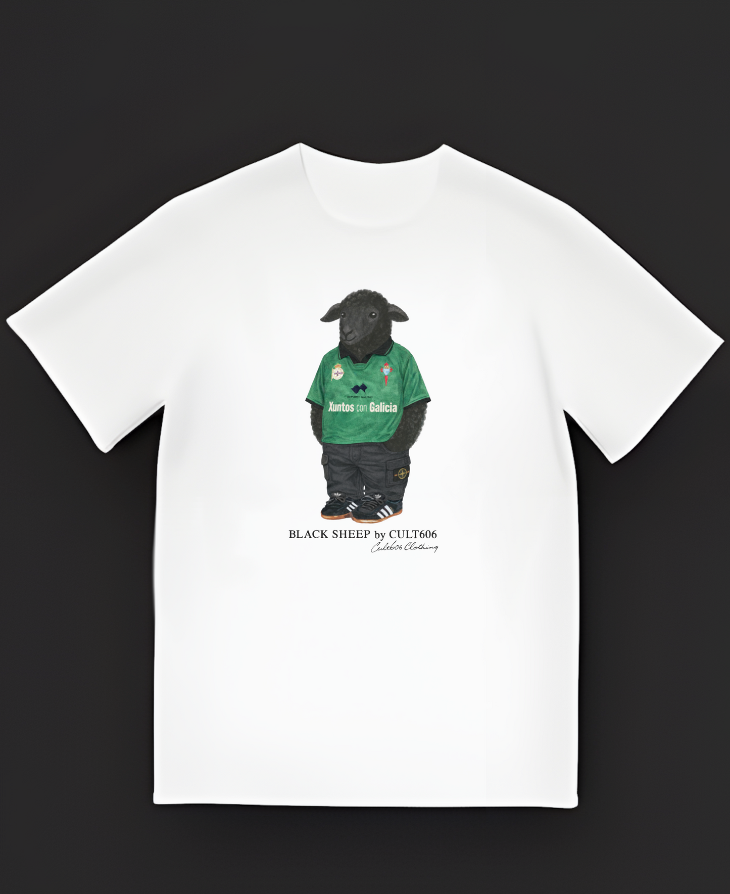 Black Sheep "Xuntos por Galicia" | Camiseta Cult606