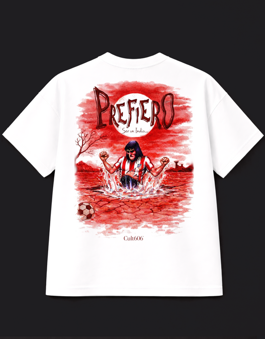 Camiseta Atleti PREFIERO SER UN INDIO | Atleti x Extremoduro