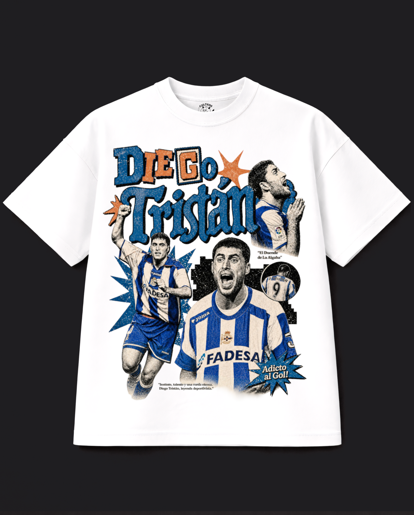 Camiseta DIEGO TRISTÁN | RCD x Cult606