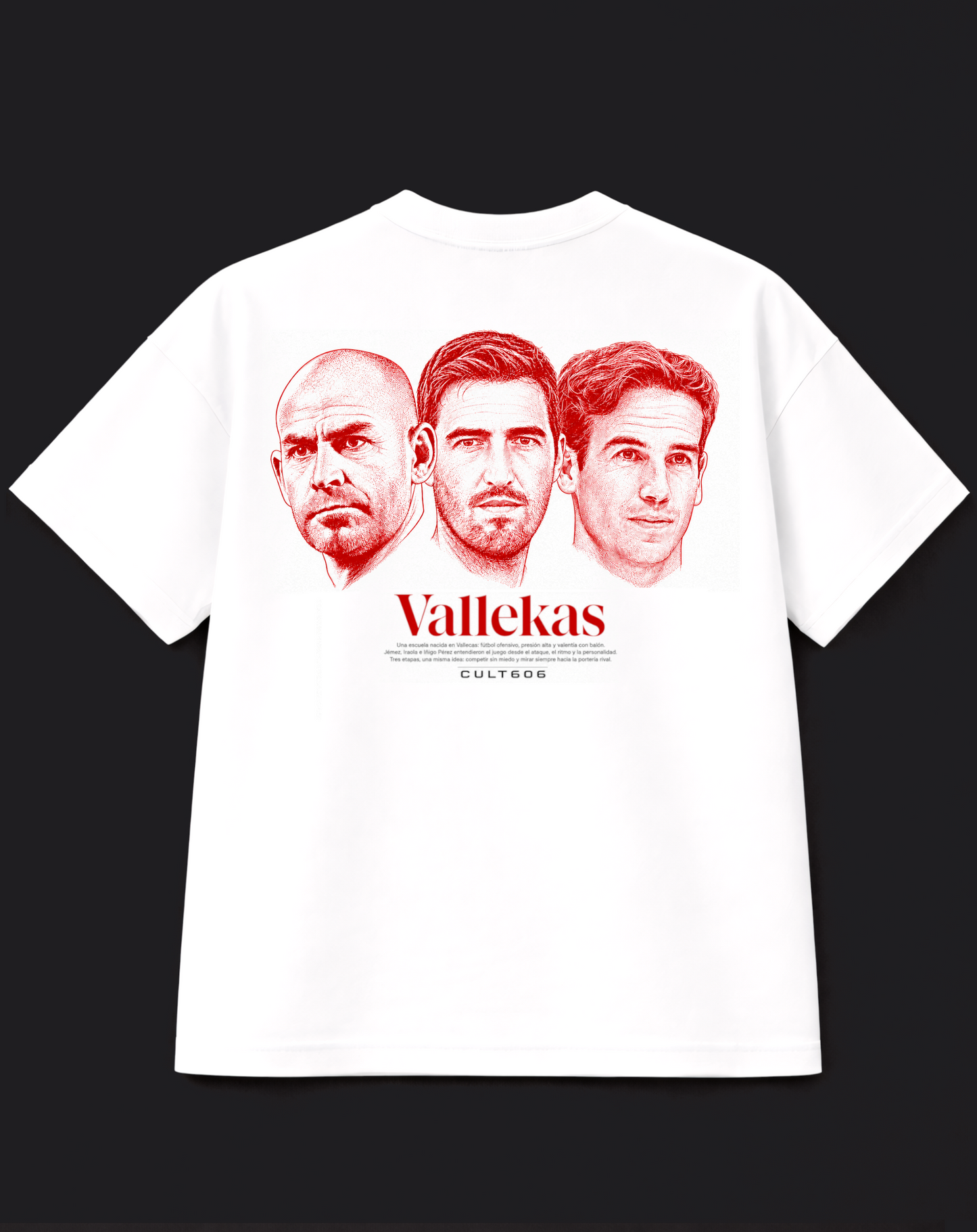 Camiseta ESCUELA VALLECANA | Rayo x Cult606